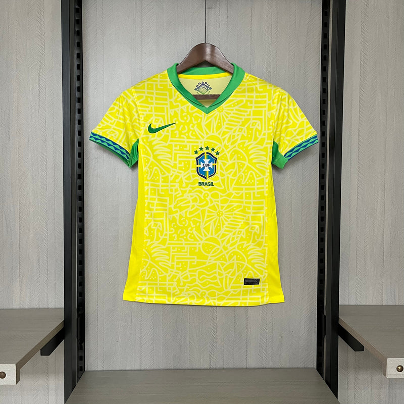Brésil 25/26 I Domicile - Femmes's | Livraison Gratuite + Porte-clés Offert