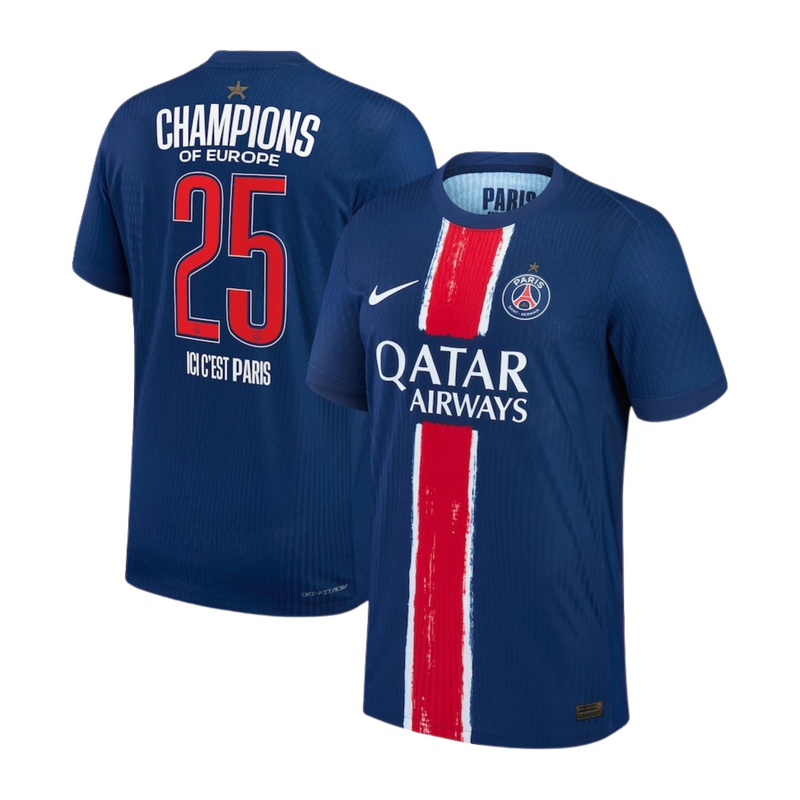 Maillot Paris Saint-Germain F.C (PSG) I Especial Champions 24/25 Supporter