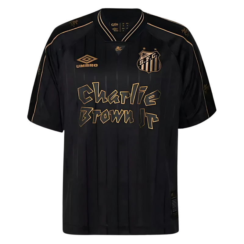 Maillot Santos Charlie Brown Jr 2024 Rétro