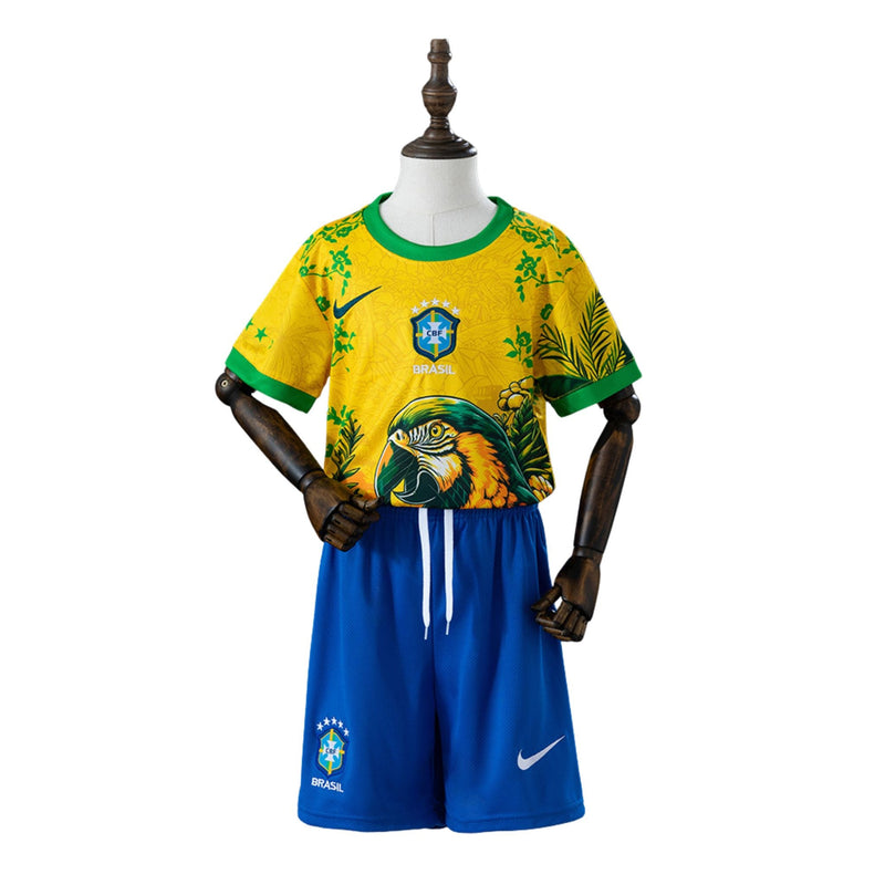 Ensemble Brésil Spécial Jaune 2026 Enfant