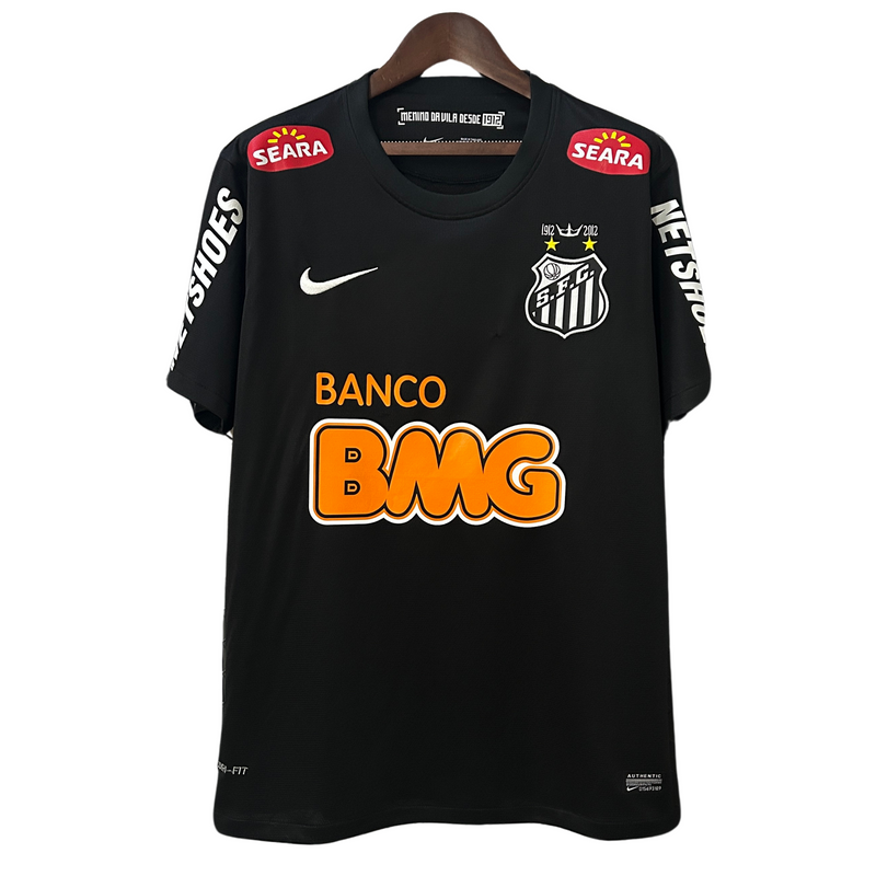 Maillot Santos Preta 12/13 Rétro