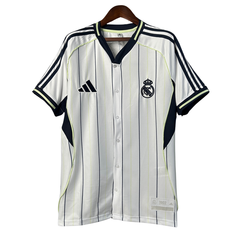 Maillot Real Madrid Baseball - US Pack 25/26 Rétro