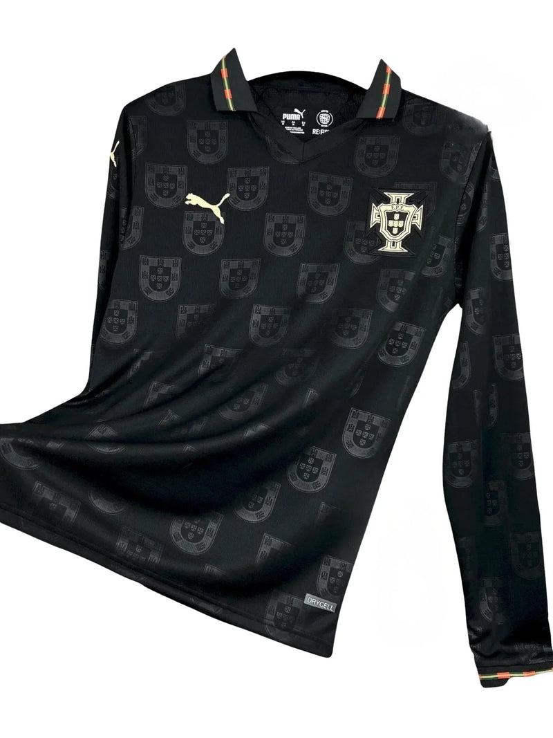 Portugal World Cup 26/27 Black Panther  - Long Sleeve