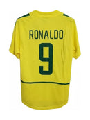 Brésil 2002 I Domicile Maillot Retro - Ronaldo