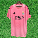 Maillot SL Benfica Goleiro Rosa 25/26 Supporter