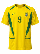 Brésil 2002 I Domicile Maillot Retro - Ronaldo