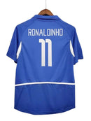 Brésil 2002 II Extérieur Maillot Retro- Ronaldinho