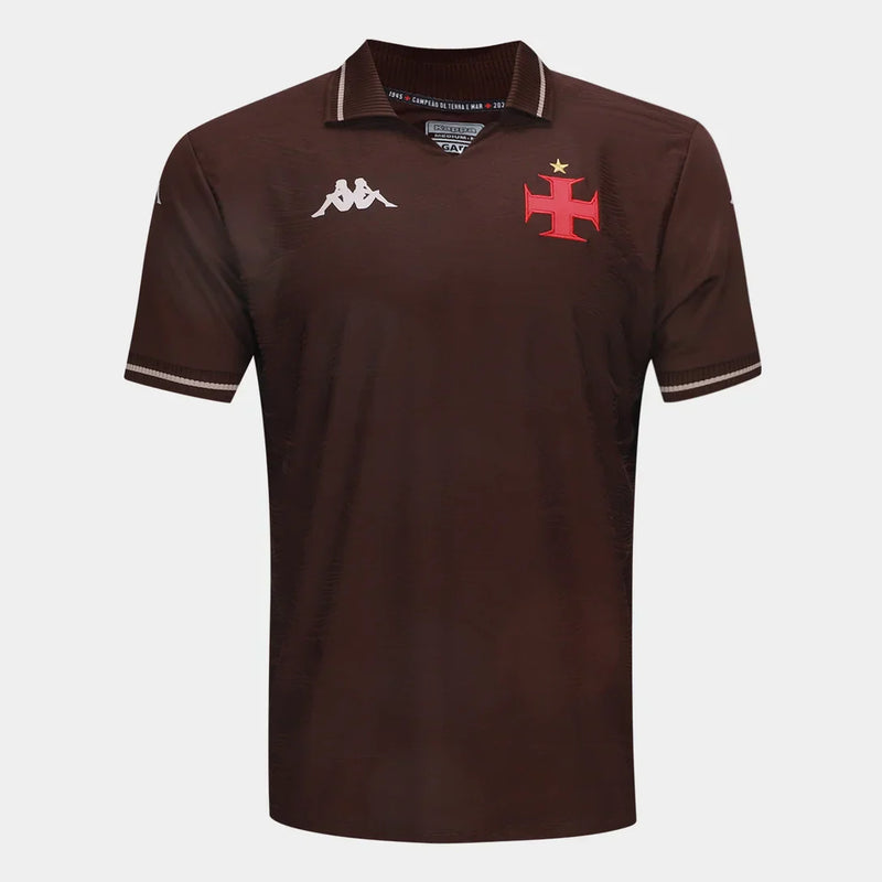 Camisa Vasco III 25/26 - Version Supporter | Livraison Gratuite + Porte-clés Offert