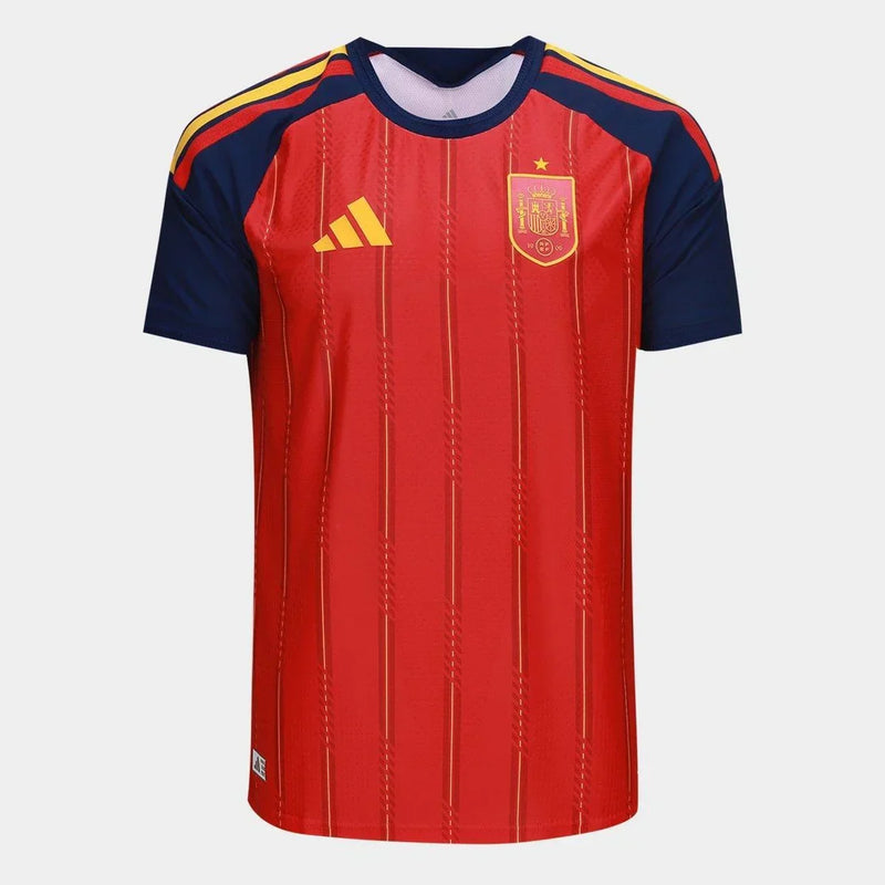 Espagne 25/26 I Domicile Maillot - Version Joueur | Livraison Gratuite + Porte-clés Offert