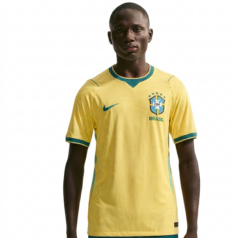 Brésil 26/27 I Domicile Maillot World Cup - Version Joueur | Livraison Gratuite + Porte-clés Offert