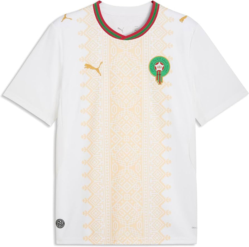 Maroc 26/28 I Extérieur Maillot - Version Supporter | Livraison Gratuite + Porte-clés Offert