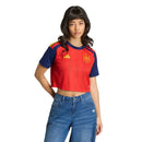 Crop Top Espagne 2026 Domicile | Livraison Gratuite + Porte-clés Offert