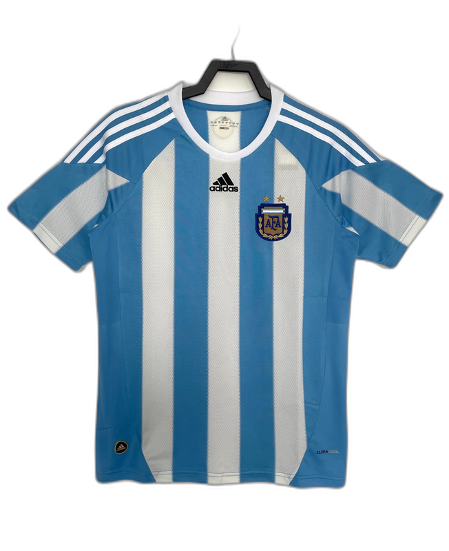 Argentine 2010 I Domicile Maillot - Version Rétro | Livraison Gratuite + Porte-clés Offert