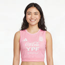 Crop Top Argentine« 25/26 Pink | Livraison Gratuite + Porte-clés Offert