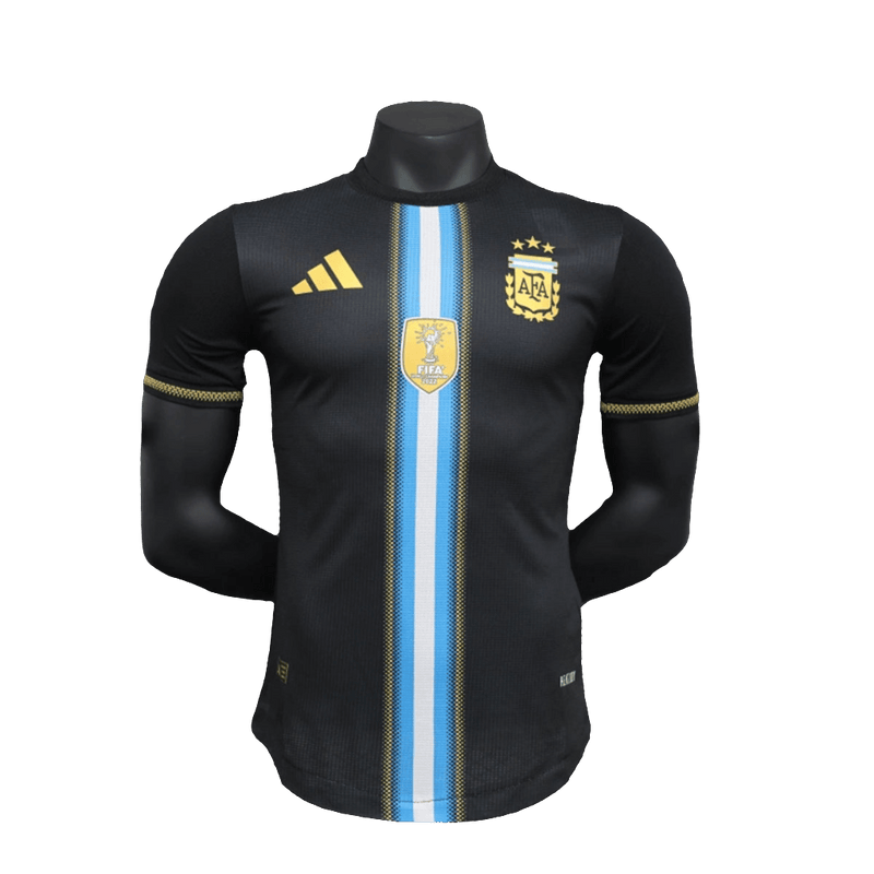 Argentine 25/26 Special Maillot - Black Edition - Version Joueur | Livraison Gratuite + Porte-clés Offert