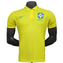 Brésil 25/26 Polo Edition Maillot - Yellow - Version Joueur | Livraison Gratuite + Porte-clés Offert