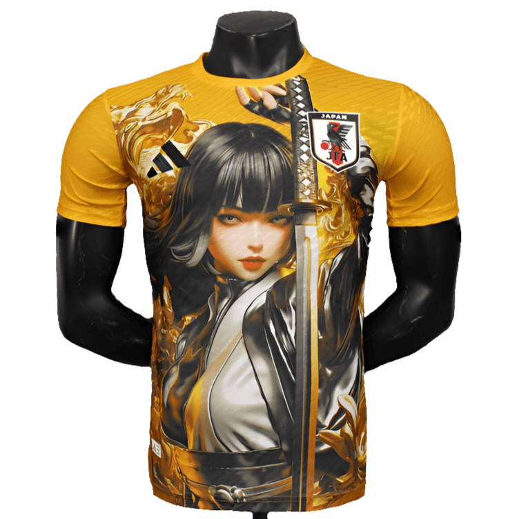Japon 25/26 Anime Special Edition Maillot - Orange - Version Joueur | Livraison Gratuite + Porte-clés Offert