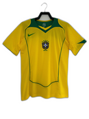 Brésil 2004 I Domicile Maillot - Version Rétro | Livraison Gratuite + Porte-clés Offert