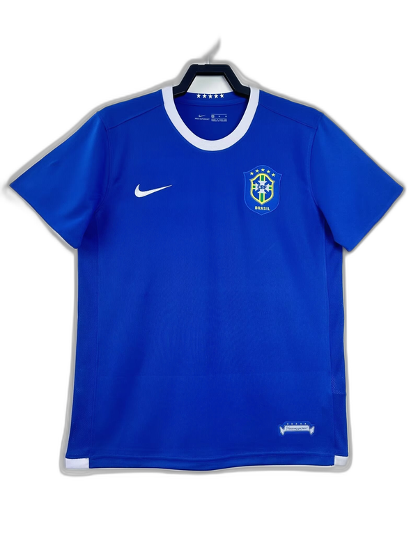 Brésil 2006 II Extérieur Maillot - Version Rétro | Livraison Gratuite + Porte-clés Offert