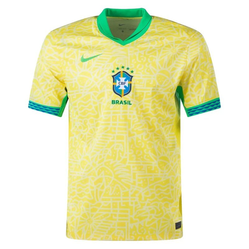 Brésil 24/25 I Domicile Maillot - Version Joueur | Livraison Gratuite + Porte-clés Offert