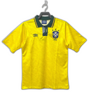 Brésil 91/93 I Domicile Maillot - Version Rétro | Livraison Gratuite + Porte-clés Offert