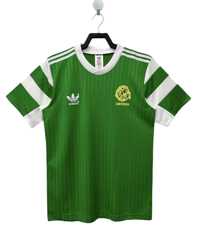 Cameroon 1990 I Domicile Maillot - Version Rétro | Livraison Gratuite + Porte-clés Offert