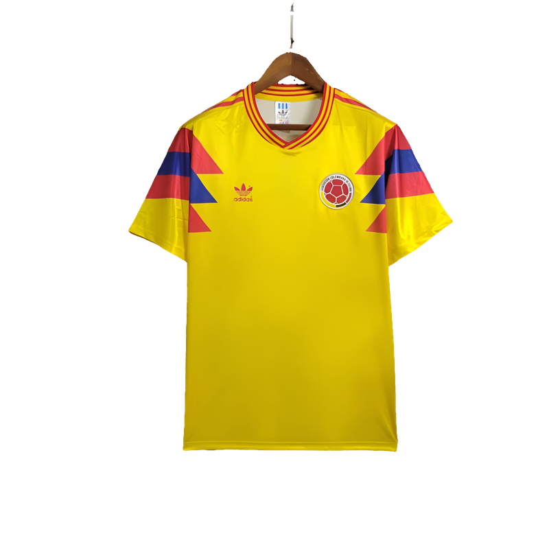 Colombie 1990 I Domicile Maillot - Version Rétro | Livraison Gratuite + Porte-clés Offert