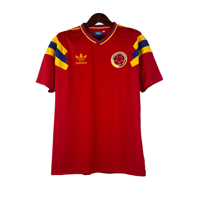 Colombie 1990 II Extérieur Maillot - Version Rétro | Livraison Gratuite + Porte-clés Offert