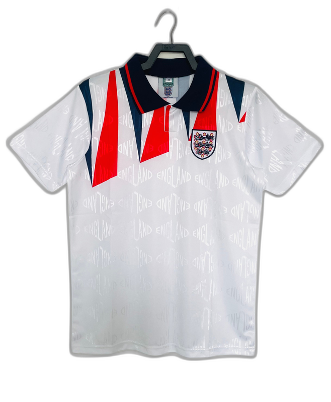 Angleterre 1992 I Domicile Maillot - Version Rétro | Livraison Gratuite + Porte-clés Offert