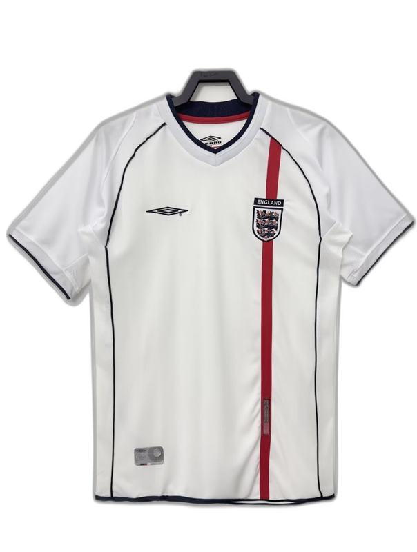 Angleterre 2002 I Domicile Maillot - Version Rétro | Livraison Gratuite + Porte-clés Offert