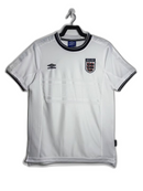 Angleterre 99/01 I Domicile Maillot - Version Rétro | Livraison Gratuite + Porte-clés Offert
