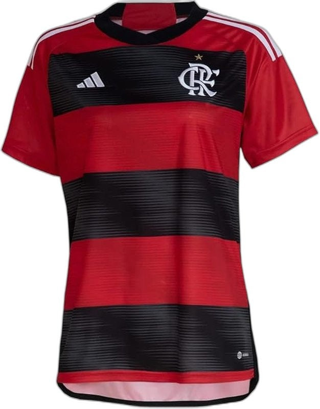 Flamengo 23/24 I Domicile Maillot - Femmes's | Livraison Gratuite + Porte-clés Offert