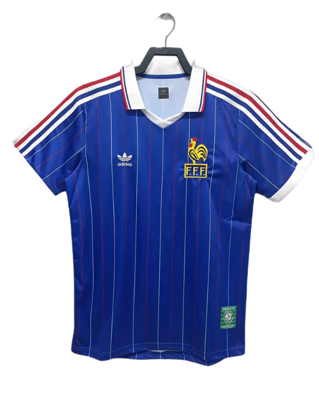 France 1982 I Domicile Maillot - Version Rétro | Livraison Gratuite + Porte-clés Offert