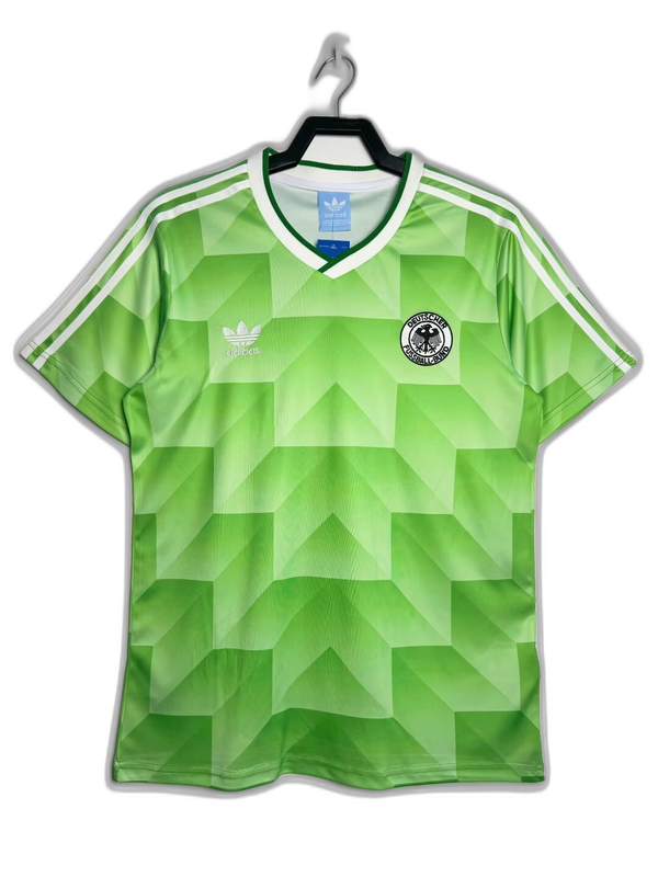 Allemagne 1988 II Extérieur Maillot - Version Rétro | Livraison Gratuite + Porte-clés Offert