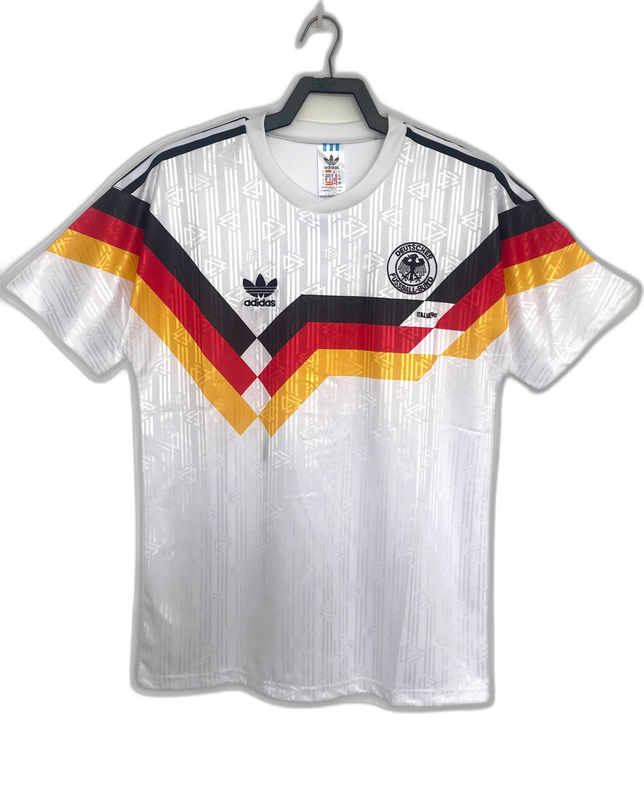 Allemagne 1990 I Domicile Maillot - Version Rétro | Livraison Gratuite + Porte-clés Offert