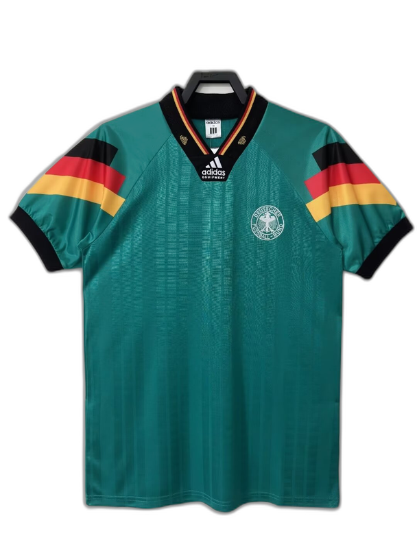 Allemagne 1992 II Extérieur Maillot - Version Rétro | Livraison Gratuite + Porte-clés Offert