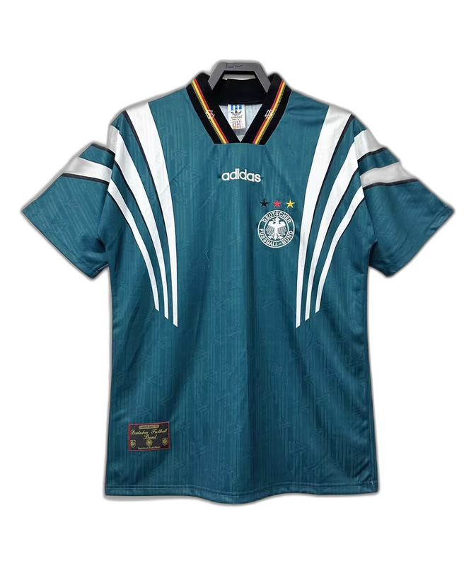 Allemagne 1996 II Extérieur Maillot - Version Rétro | Livraison Gratuite + Porte-clés Offert