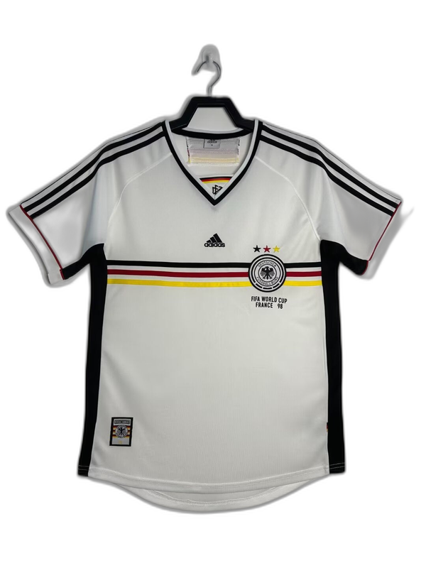 Allemagne 1998 I Domicile Maillot - Version Rétro | Livraison Gratuite + Porte-clés Offert