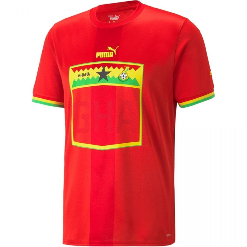 Ghana 22/23 II Extérieur Maillot - Version Supporter | Livraison Gratuite + Porte-clés Offert