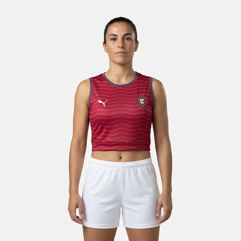 Crop Top Portugal 2026 Domicile | Livraison Gratuite + Porte-clés Offert