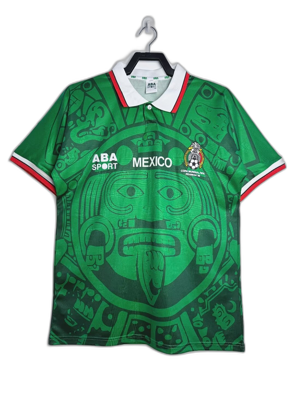 Mexique 1998 I Domicile Maillot - Version Rétro | Livraison Gratuite + Porte-clés Offert