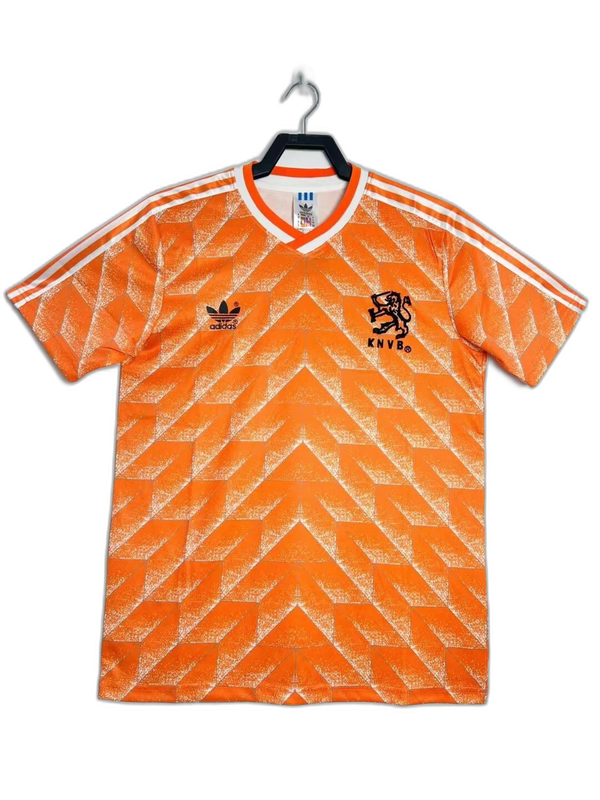 Pays-Bas 1988 I Domicile Maillot - Version Rétro | Livraison Gratuite + Porte-clés Offert