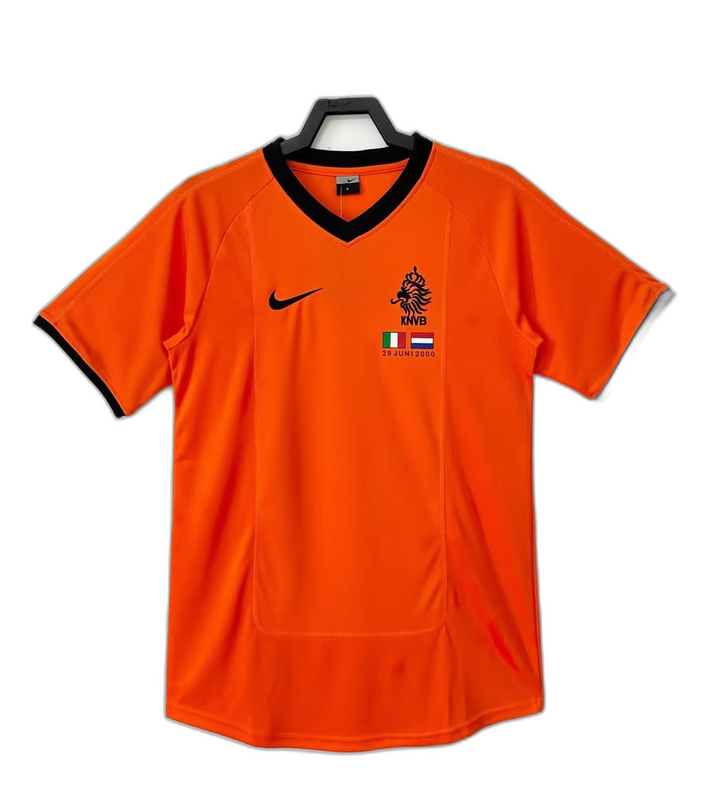 Pays-Bas 2000 I Domicile Maillot - Version Rétro | Livraison Gratuite + Porte-clés Offert