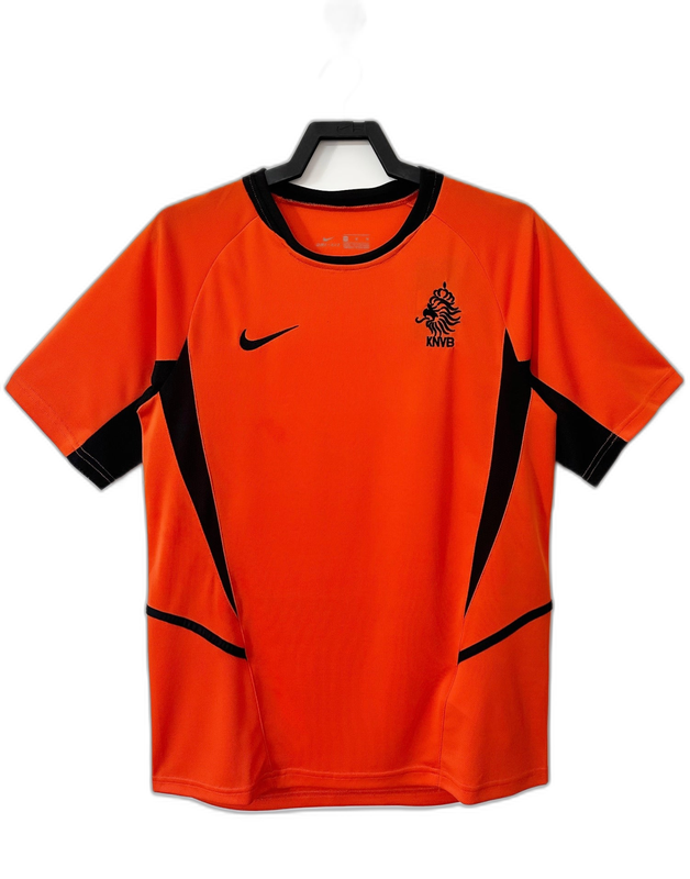 Pays-Bas 2002 I Domicile Maillot - Version Rétro | Livraison Gratuite + Porte-clés Offert