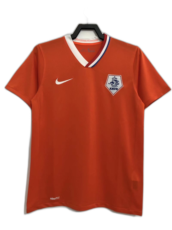 Pays-Bas 2008 I Domicile Maillot - Version Rétro | Livraison Gratuite + Porte-clés Offert