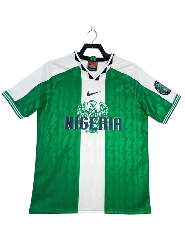 Nigeria 1996 I Domicile Maillot - Version Rétro | Livraison Gratuite + Porte-clés Offert