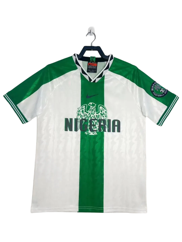 Nigeria 1996 II Extérieur Maillot - Version Rétro | Livraison Gratuite + Porte-clés Offert