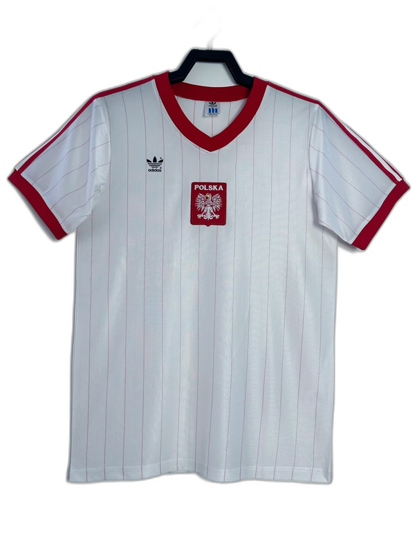 Pologne 1982 I Domicile Maillot - Version Rétro | Livraison Gratuite + Porte-clés Offert