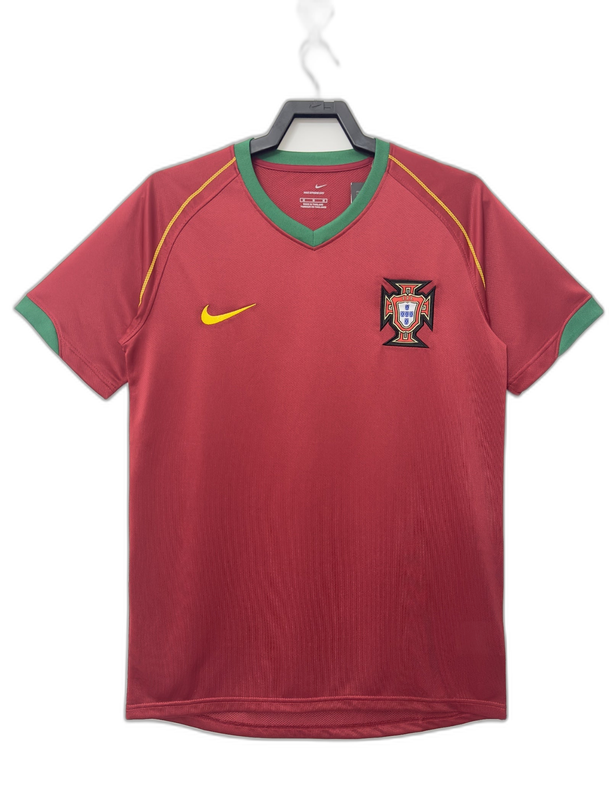 Portugal 2006 I Domicile Maillot - Version Rétro | Livraison Gratuite + Porte-clés Offert
