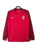 Portugal 2016 I Domicile Maillot - Long Sleeve Version Rétro | Livraison Gratuite + Porte-clés Offert